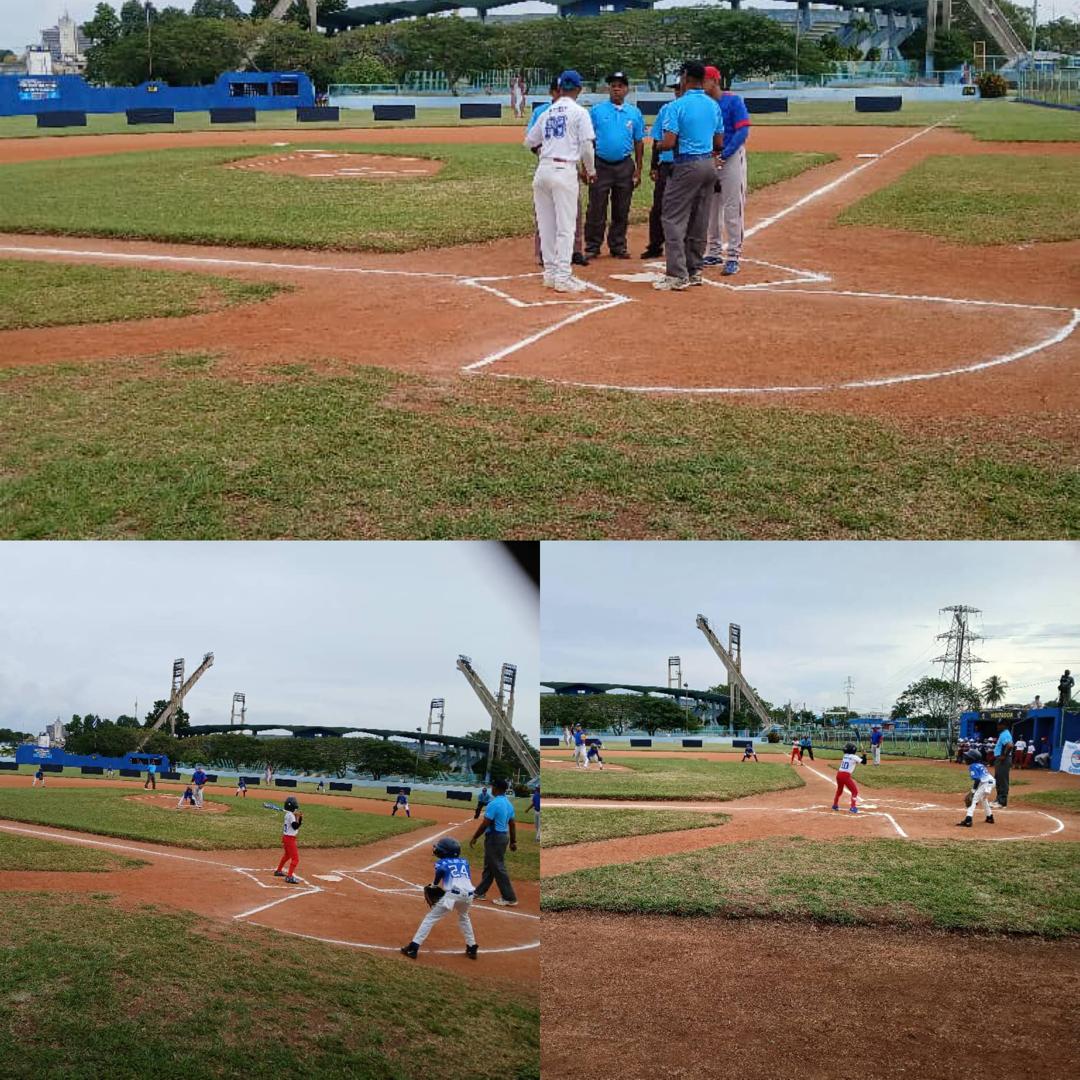 Ganan 10 a 8, nuestro equipo de las Pequeñas Ligas de 7 y 8 años de La Habana,  contra Granma.
#LaHabanaViveEnMí
