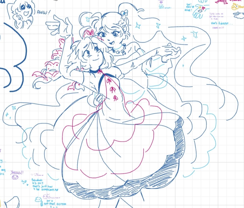 dancing mikuteto on a public whiteboard #重音テト #初音ミク #ネギドリル