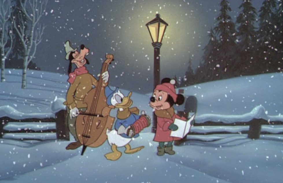 pamvonhadder's tweet image. old disney winter aesthetic