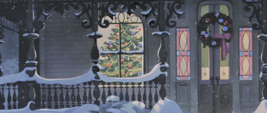 old disney winter aesthetic