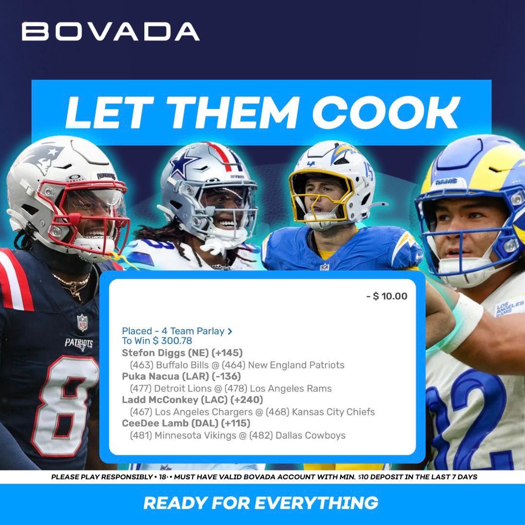 Bovada tweet media