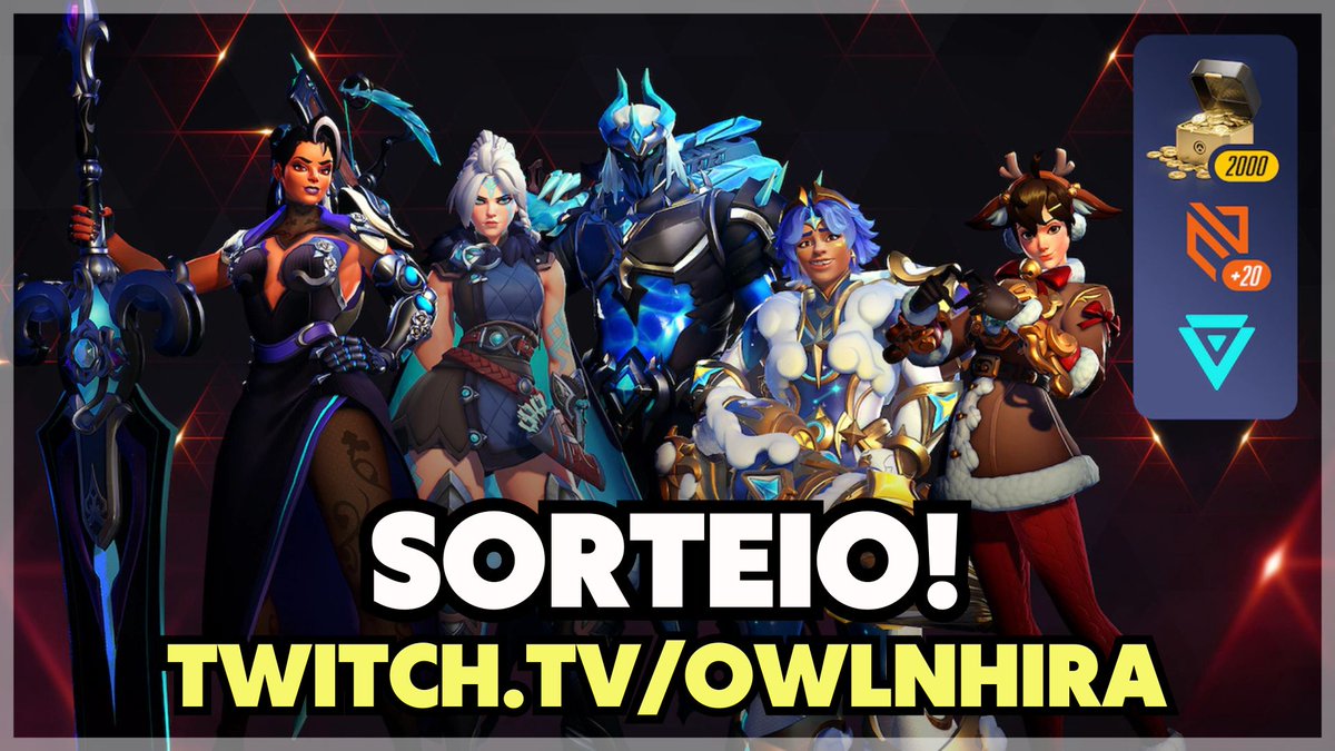 Abri sorteio de um PASSE DE BATALHA SUPREMO concedido pela <a href="/OverwatchBrasil/">Overwatch</a>! O sorteio vai ser dia 04/01 no meu canal da Twitch. Me siga por lá e resgate seus tickets, todos podem participar💜

twitch.tv/owlnhira 

#OW2BR #OW2Temporada20