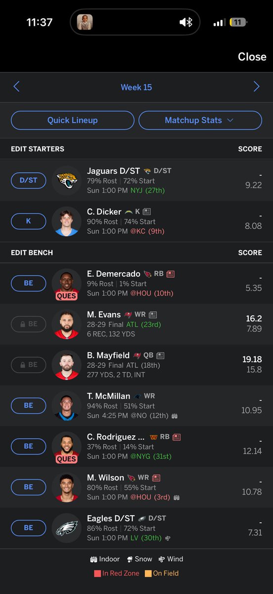 PalmsItching's tweet photo. @NFL_Convo Ima go three Rb’s over starting Tett https://t.co/5LQ4KOXOPu