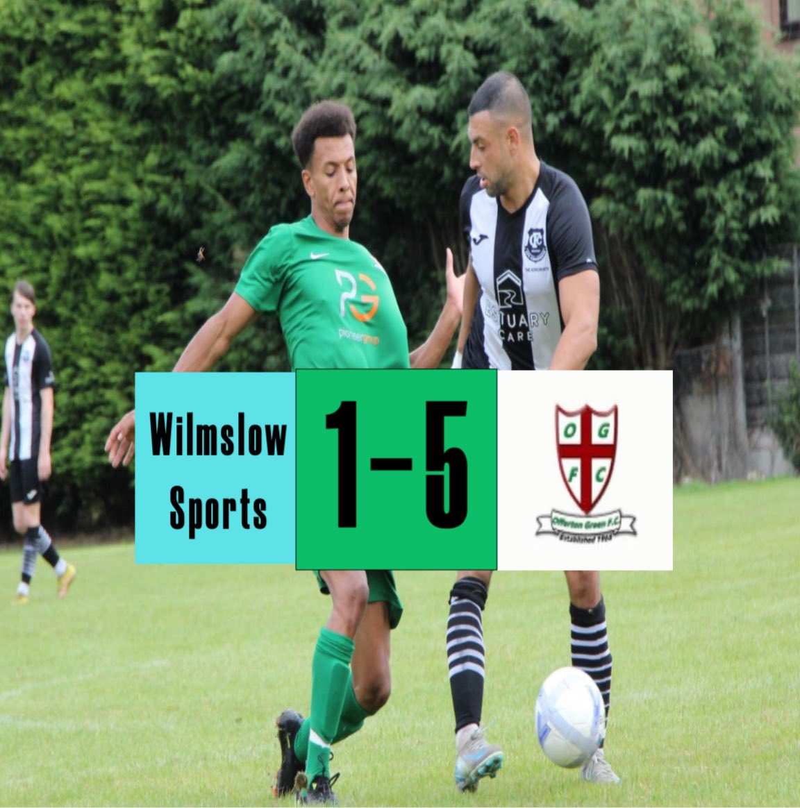 Wilmslow Sports 1-5 OGFC

Good result to get us to the next round of the cup, not at our best &amp; trying a different shape but the win most important💚

⚽️⚽️<a href="/LukeFlanagan93/">Luke Flanagan</a> 
⚽️Waz
⚽️Birchy
⚽️<a href="/Tizer4Tyrone/">Tyrone Turner</a>