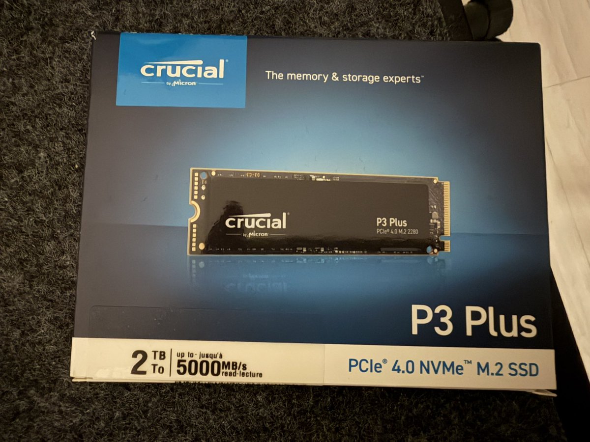 Bought a 2TB SSD before the prices get even worse.

If you are thinking of upgrading RAM/Storage or buying a new PC/Laptop/Gaming console of any kind, do it now.

We will likely never see prices like this again for a few years because of the AI market, it will get worse.