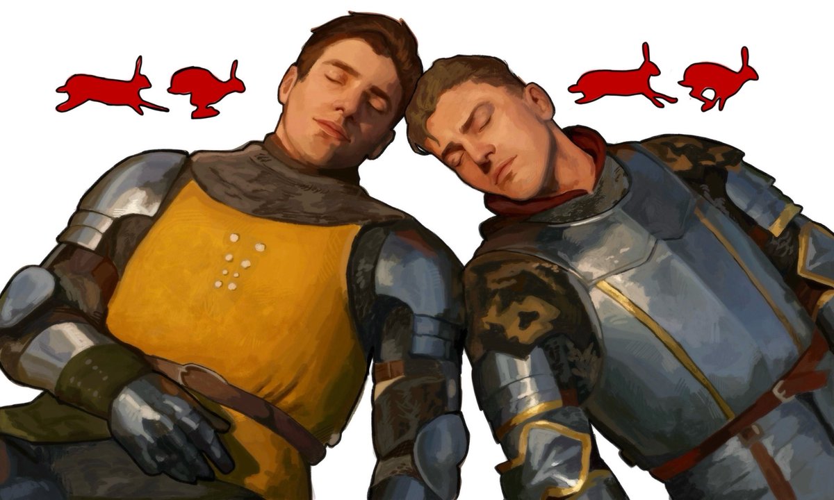 grooovysquirrel's tweet image. i miss them #KCD2 #hansry