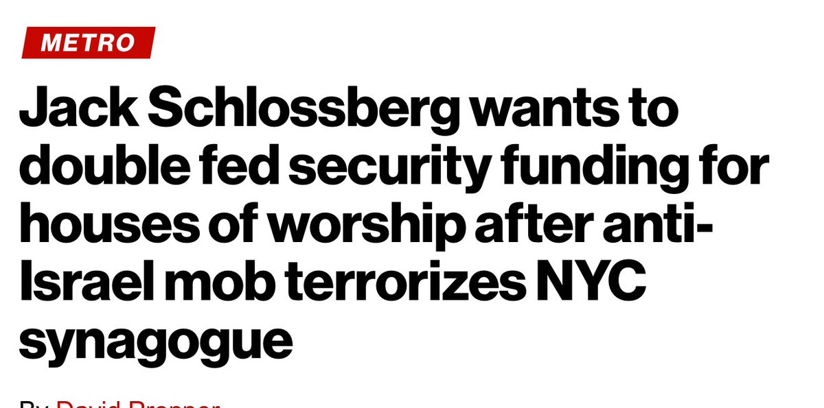 JBKSchlossberg's tweet image. As we gather to celebrate the first night of Hanukkah, we’re met with more terrorism against Jews with the attack in Sydney. 

Antisemitism is rising, and we need action in addition to prayer. 

I’ve got a plan to double security at houses of worship. Let’s make it happen.