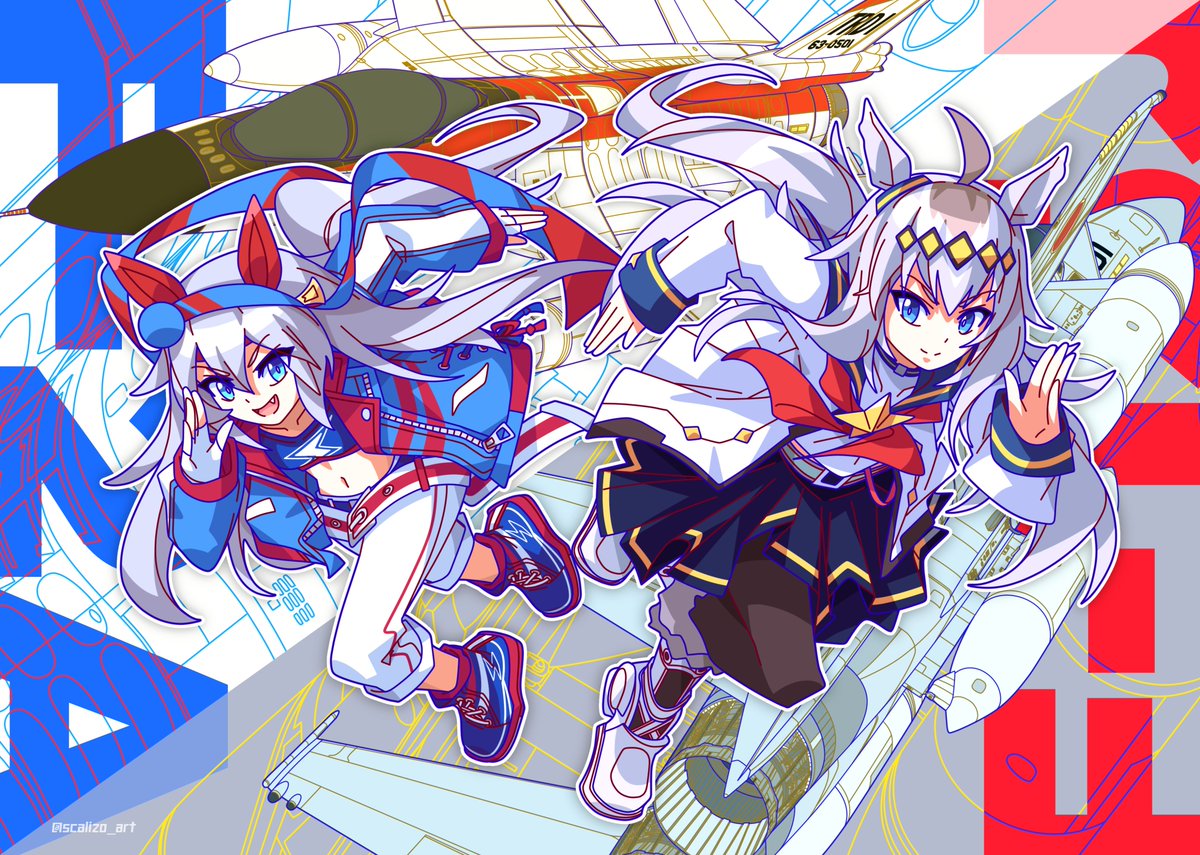 it's been a year since i was given the honor of drawing this for a C105 artbook, and i'm even happier that it's an incredibly timely piece a year later

thank you, cinderella gray 🥹

#umamusume