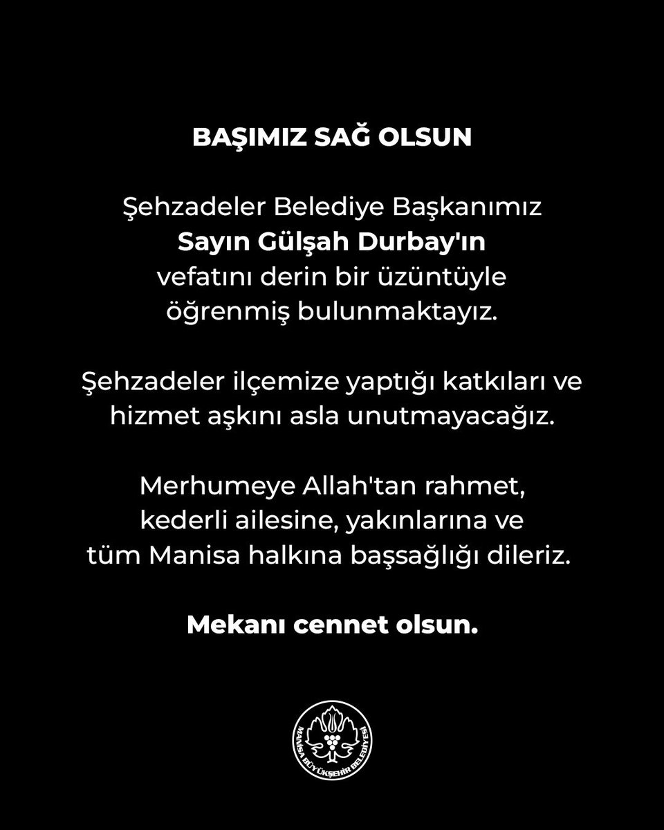 Başımız Sağ Olsun...