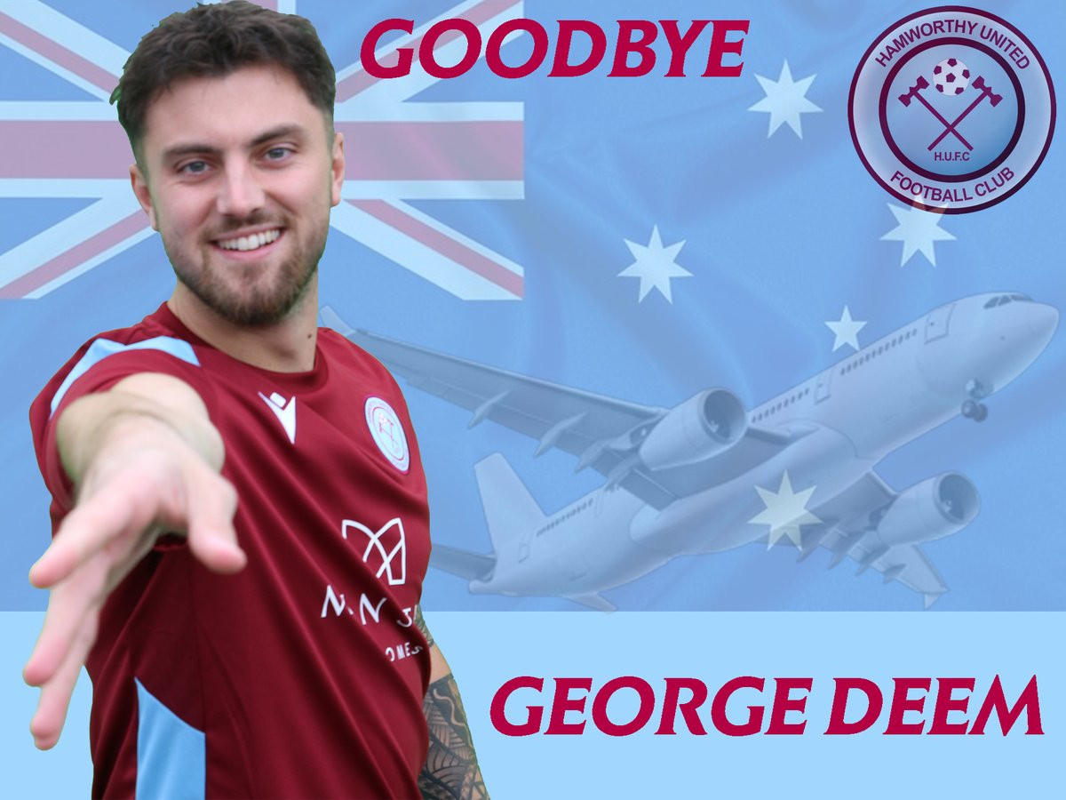 ✈️SAFE TRAVELS GEORGE✈️

Everyone at Hamworthy United wishes <a href="/George_deem/">George Deem</a> the safest of travels and the best of times as he departs for Asia and Australia.

READ MORE⬇️
hamworthyunited.co.uk/news/goodbye-g…