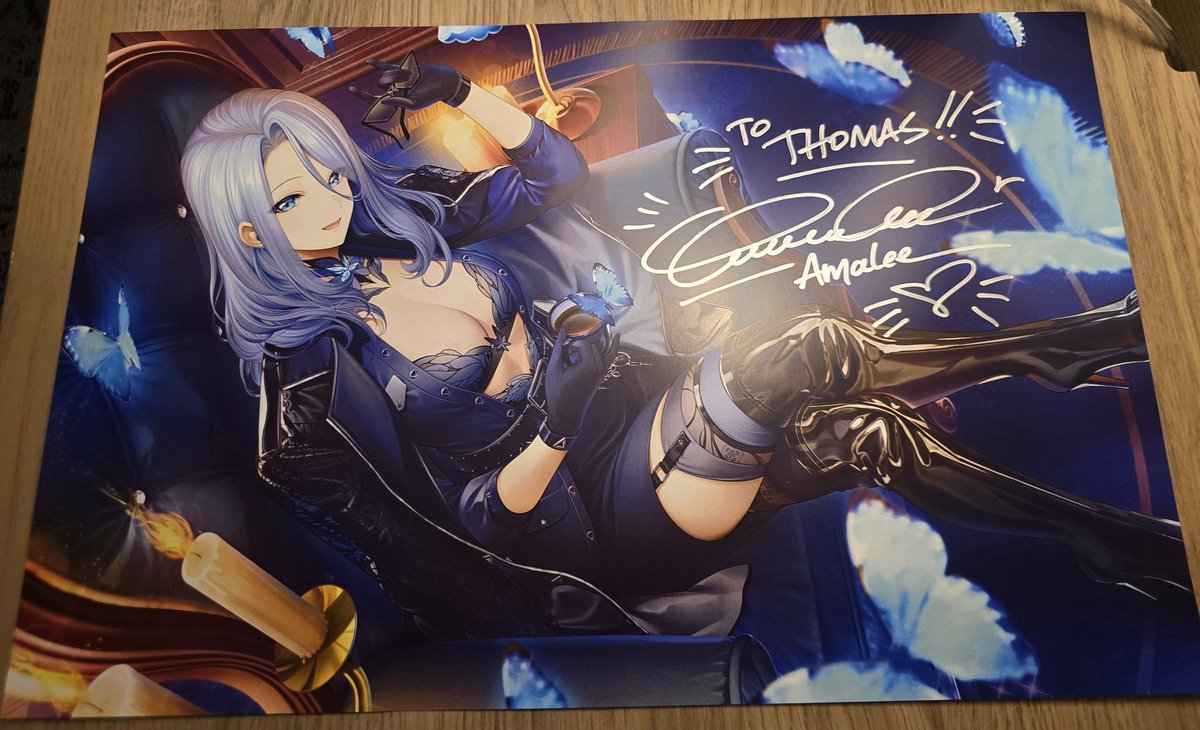 thomas_t_li's tweet photo. Met AmaLee at #AnimeFrontier - nice getting the opportunity to talk to you about your music and our shared love of Mori Calliope. Hope you continue to be a triple threat entertainer for many years to come! #MultiverseMonarch #MonarchLIVE https://t.co/gJbk8cSpnP