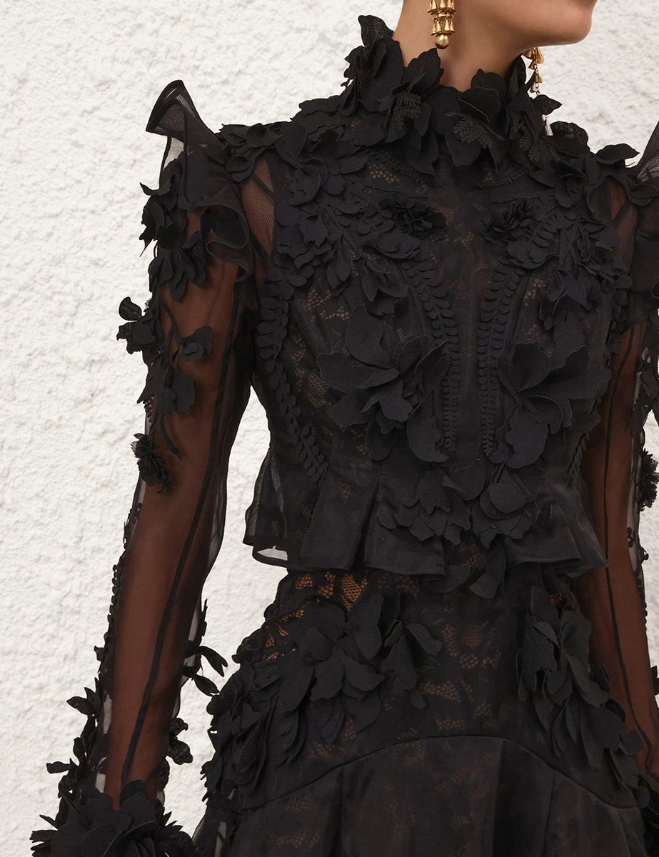 yawbbb's tweet photo. Zimmermann - Hypnotic Applique Dress https://t.co/1SWtKt7rsO