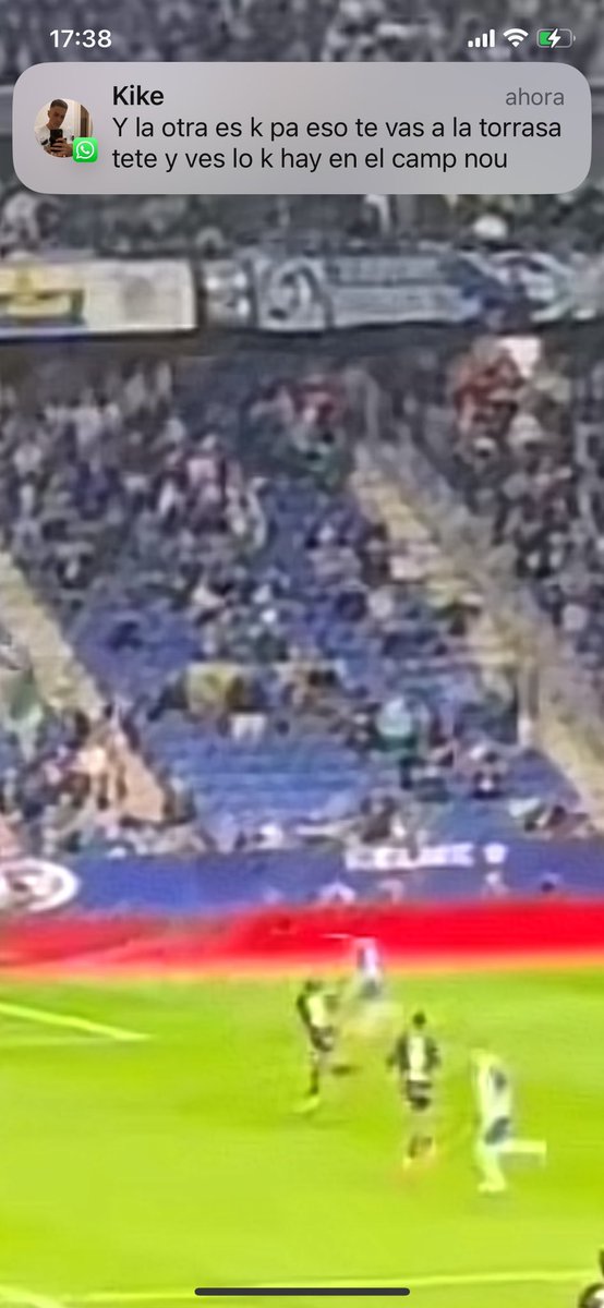 polc1899's tweet photo. @jotaolperico @BlaugranarmyFCB En el vuestro cantan las sillas🤣🤣🤣🤣🤣🤣 https://t.co/KT8SWEO1v5