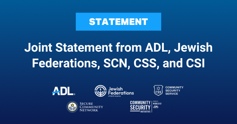 ADL's tweet photo. Following the horrific antisemitic attack in Sydney at a Hanukkah celebration, ADL, @jfederations, @Official_SCN, @TheCSSorg and CSI of NY strongly urge all Jewish organizations that are hosting events in the coming days to coordinate with law enforcement, extend security perimeters, require registration and remain vigilant.

Full guidance here: https://t.co/SrWyscuGEB