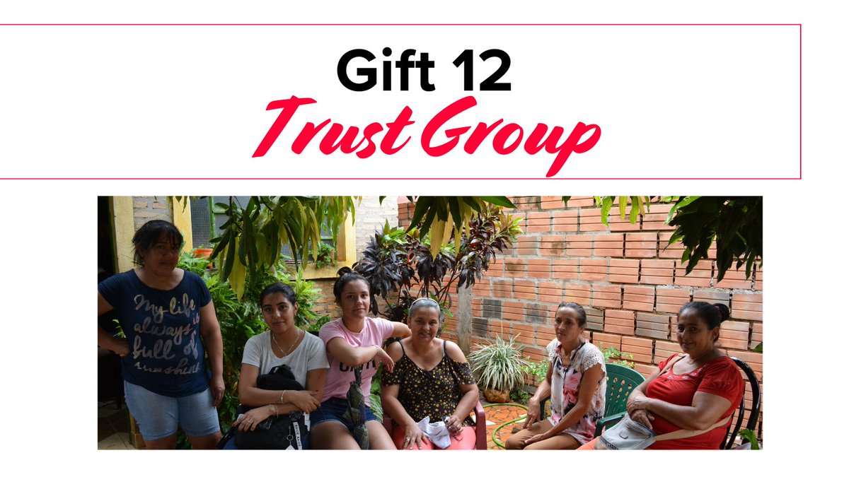 🎁 Today is the last day of the #12daysofgiving and we are highlighting the gift of a #TrustGroup. U can help resource + empower 15 local women entrepreneurs w/ training + a micro-finance loan to grow their business, faith + redemptive careers.

give.globalaid.net/p-1943-trust-g…