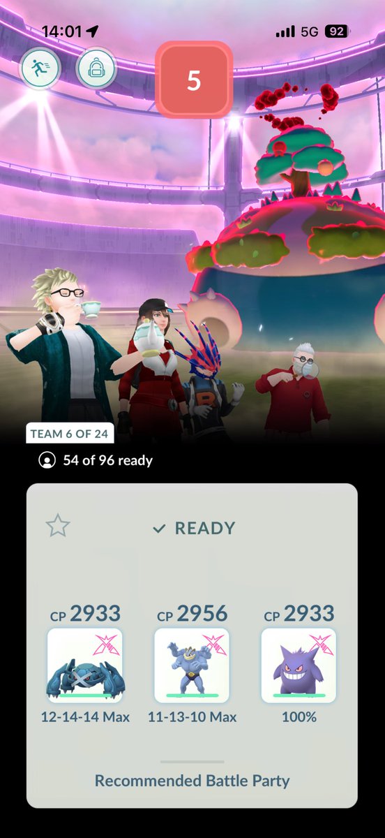 Приятно играть, конечно, когда столько человек вовлечено.