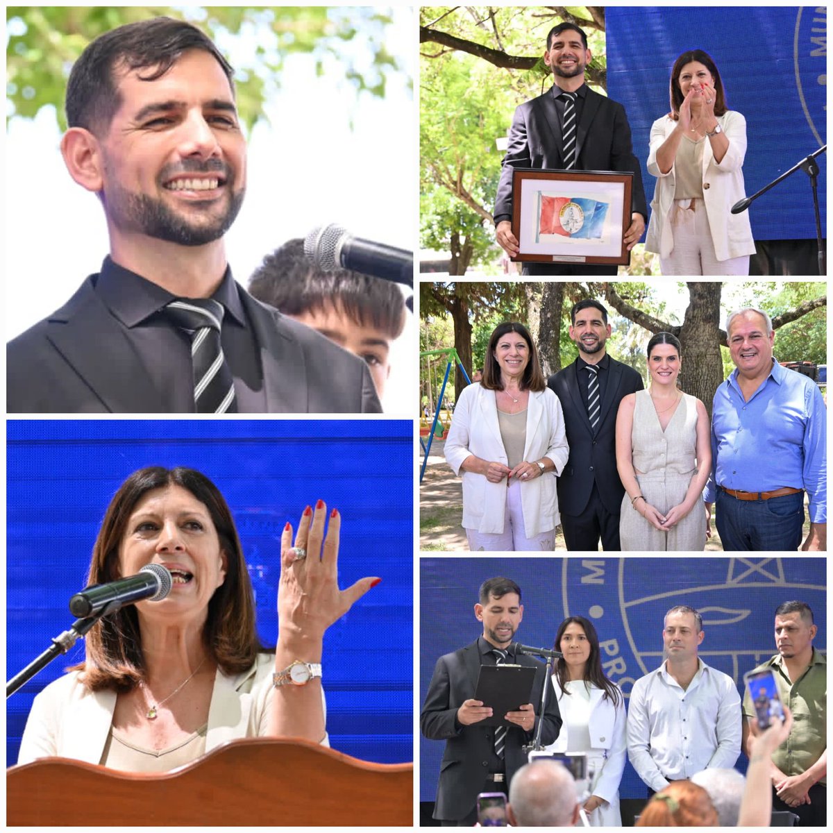 UN NUEVO COMIENZO EN LAS TOSCAS

Acompañamos en su asunción como nuevo intendente de Las Toscas a <a href="/IvaGaSanchez/">🖐🅸🆅á🅽 🆂á🅽🅲🅷🅴🆉♻️</a>, un joven de la buena política, que viene trabajando junto a un gran equipo para asumir el desafío de hacer crecer la ciudad. Los sueños son para siempre. Adelante!