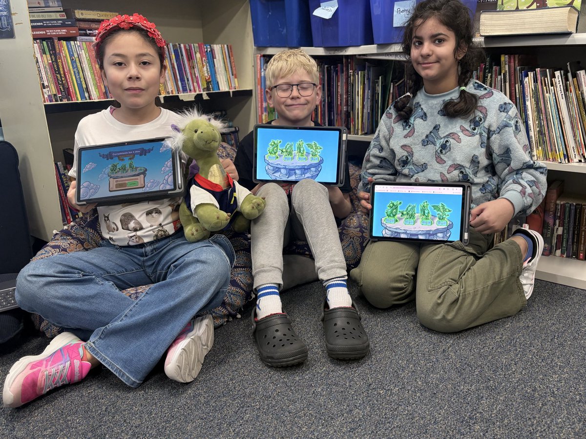 Here are this week’s Collectors of Dragons!
                  🐉 🐉 🐉 🐉
Daily fact fluency practice is a great habit. Our Winter Diagnostic Benchmark growth shows that it’s worth it! 
#fluencyflight <a href="/D59Rupley/">Rupley Elementary</a> <a href="/CurriculumAssoc/">Curriculum Associates</a>