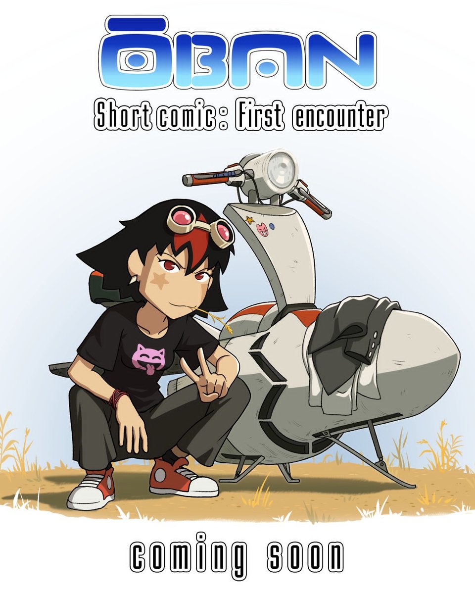 "Oban Star-Racers" is still alive :3
A short comic is coming soon : instagram.com/obanstarracers…