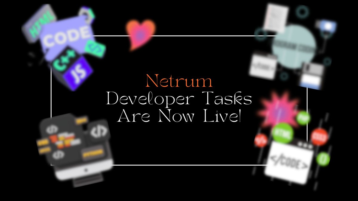 netrum_ai's tweet image. The Netrum Developer Challenge is LIVE!

Showcase your skills in the Netrum Dashboard Challenge. 

Build with our public APIs, compete for top placement and earn from a 4,000 NPT prize pool.

Learn more: clever-bakery-27f.notion.site/Netrum-Develop…