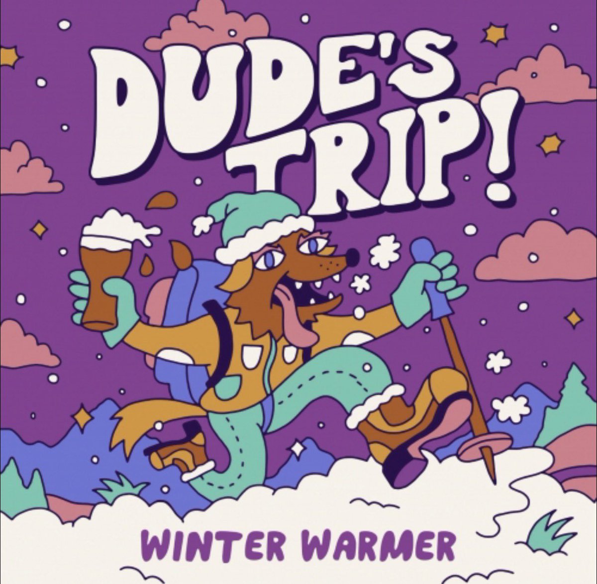 AdoptedDogBrew's tweet photo. Dude’s Trip was 100% brewed for days like today‼️

☀️+ 🌬️ + ❄️ = 🍺

#drinkADB #OurTownOurBrewery https://t.co/3wmUKfHcmb