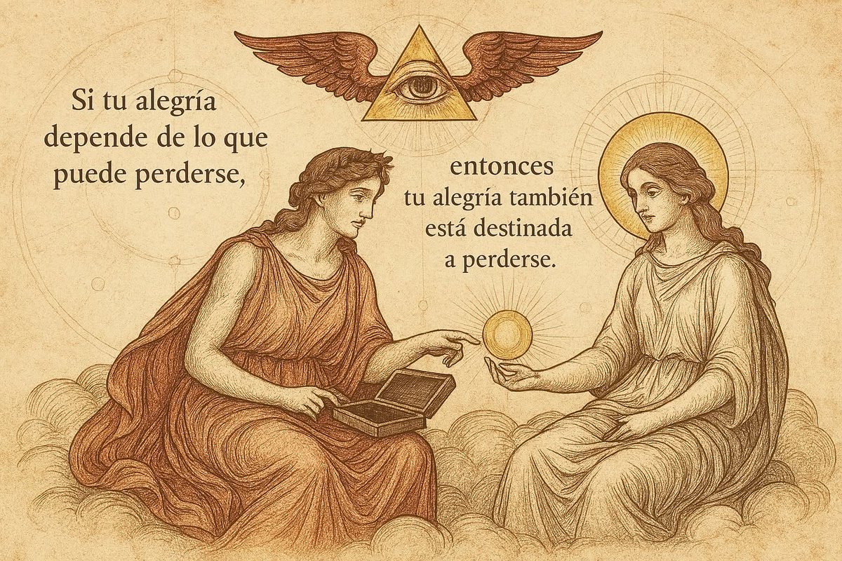 DBenandanti's tweet photo. No llegarás lejos si tú corazón atado está a todo lo que hoy vive y mañana muere. https://t.co/X4Slhm217o