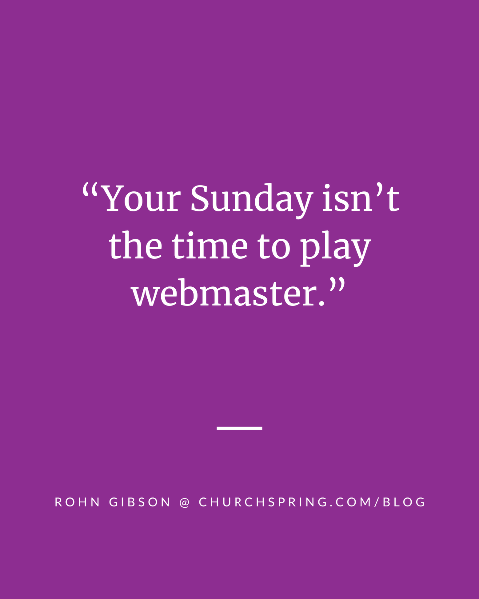 ChurchSpring's tweet image. Edits, plugins, or support—what slows you down most when you're updating your church website? Integrated tools can cut the friction so you can serve people. 

Read the post + practical checklist →churchspring.com/blog/church-we…

 #ChurchLeaders #SermonsOnline #Events #DigitalOutreach