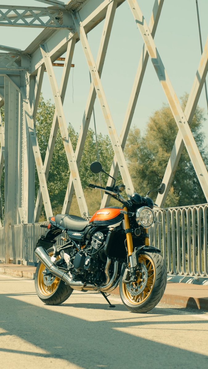 Inspired by the iconic Z1, the #Z900RS reimagines details for a