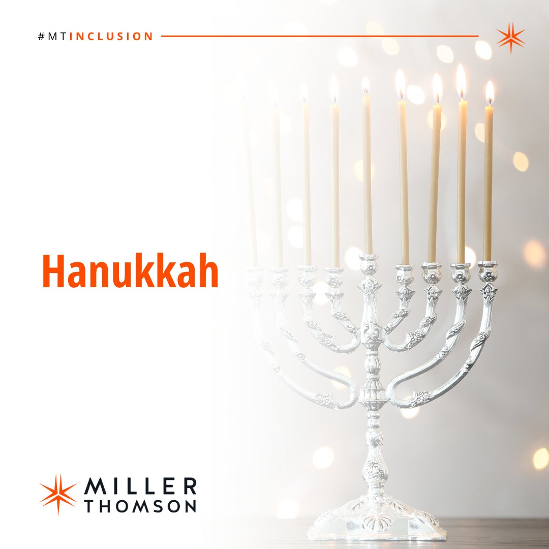 Hanukkah Sameach to our clients, colleagues and their families. May this festival of lights bring blessings of love, health and connection to you and your loved ones. 

#MTInclusion #Hanukkah