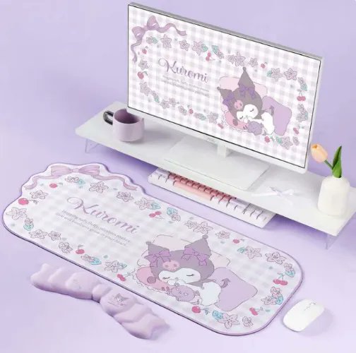 I just received GeekShare x Sanrio Mouse Pad | Kuromi / Mousepad &amp; Wrist Rest from Anonymous via Throne. Thank you! throne.com/haruriku #Wishlist #throne