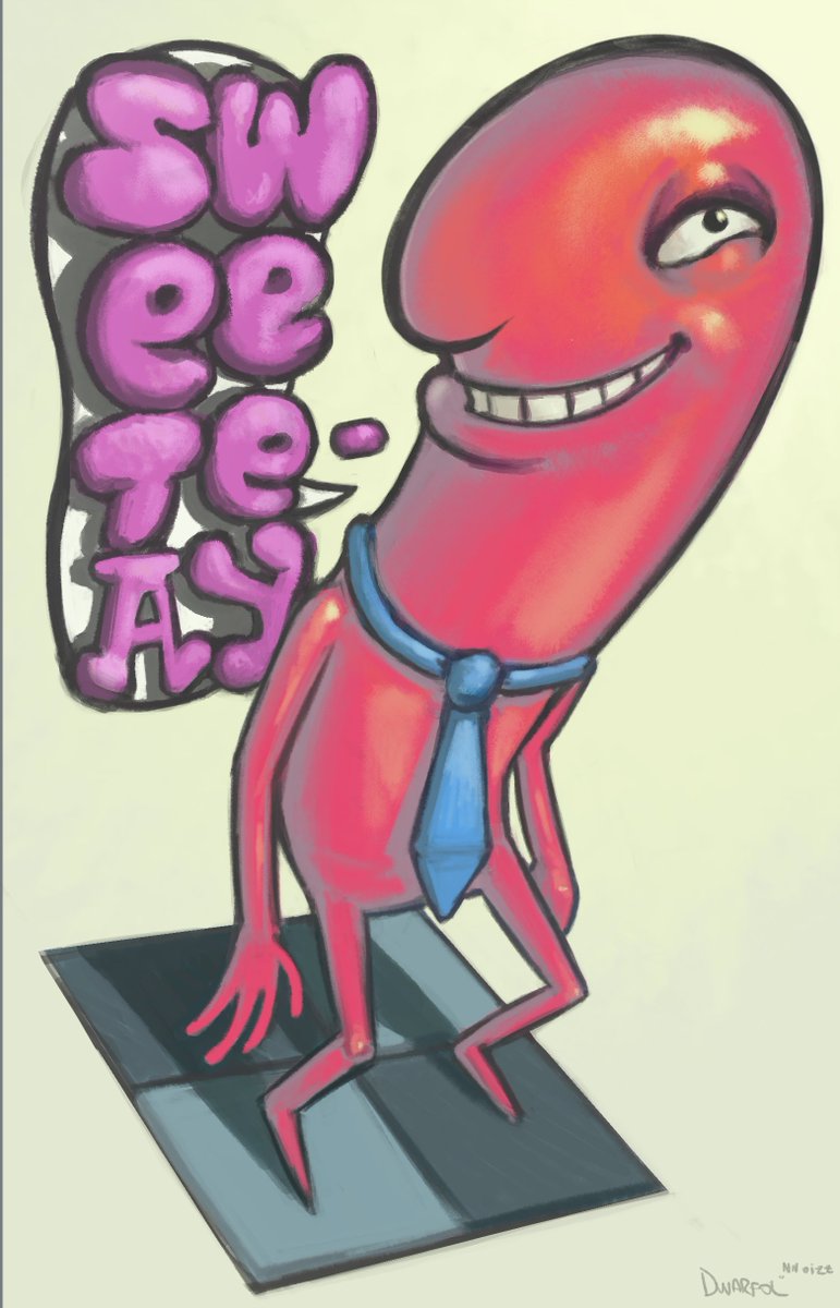 I finished it bros #smilingfriends #fanart I want to do a blue Alan next