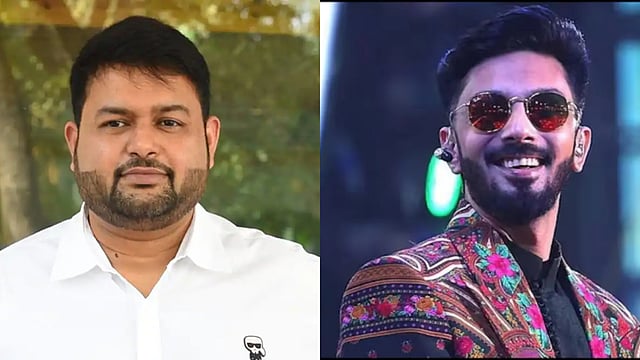 VCDtweets's tweet image. #Thaman : "#Anirudh gets films easily in Telugu, but it’s hard for me to get opportunities in Tamil films 😐"

Seems like Bro failed to realize that it's been almost 12+ years since Tamil Audience rejected his style of music 😕. Only #Varisu was a recent Clean HIT 👍🏽