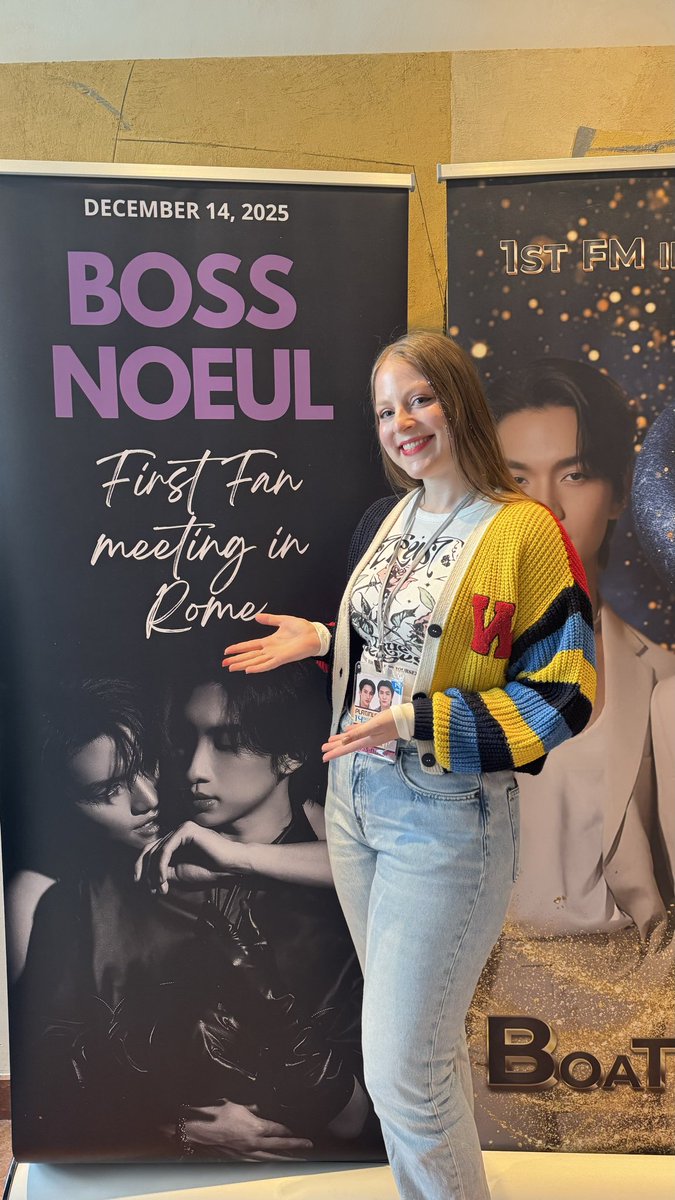 So grateful that because of Boss and Noeul we got to meet each