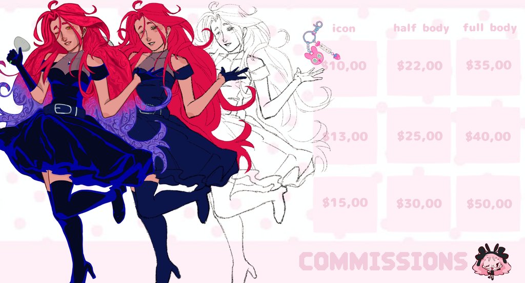 🌺 ENCOMENDAS ABERTAS !!

 •  qualquer dúvida pode me chamar na dm ou no discord ! (mesmo user) 🌺