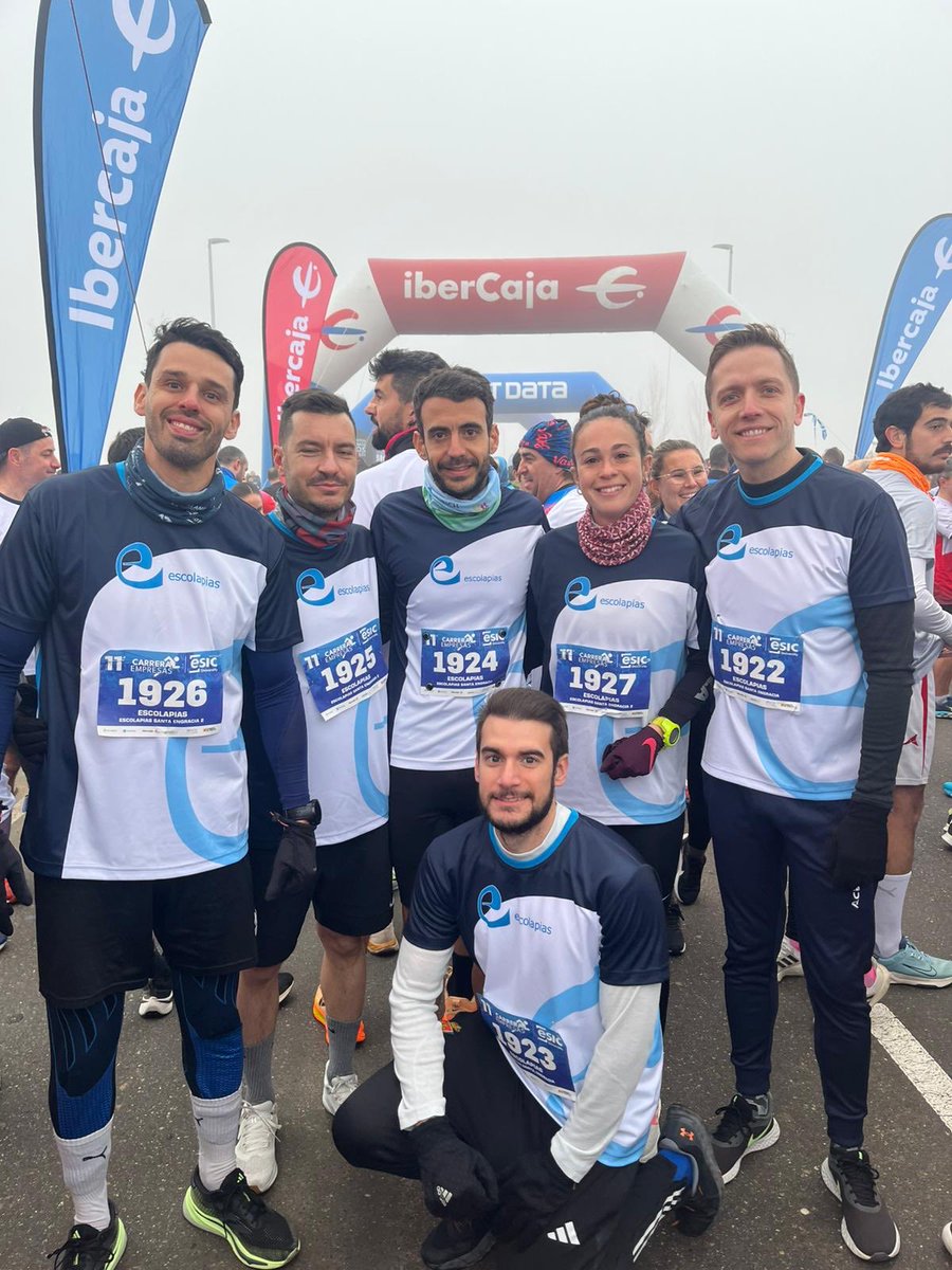 escolapiasSE's tweet photo. Hoy nuestros profes han participado en la XI #CarreradeEmpresas ⁦@esiczaragoza⁩ .
Profes que suman, animan y hacen equipo dentro y fuera del cole. 💪✨
⁦@ESIC_University⁩
#EscolapiasSantaEngracia #Despega 🚀 https://t.co/Bf7p72PR4c