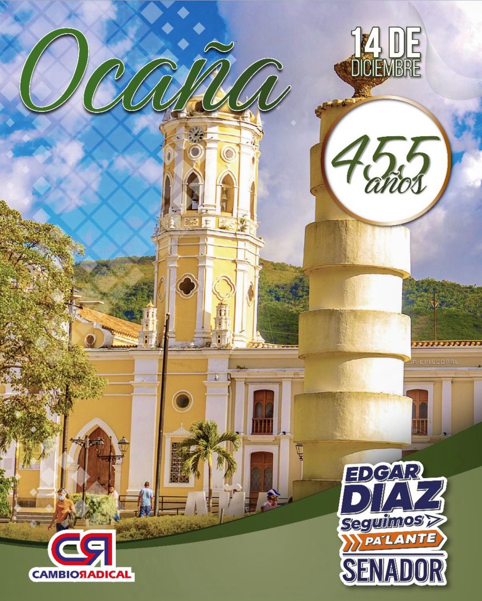 Feliz cumpleaños a mi querida Ocaña 🤗🙌