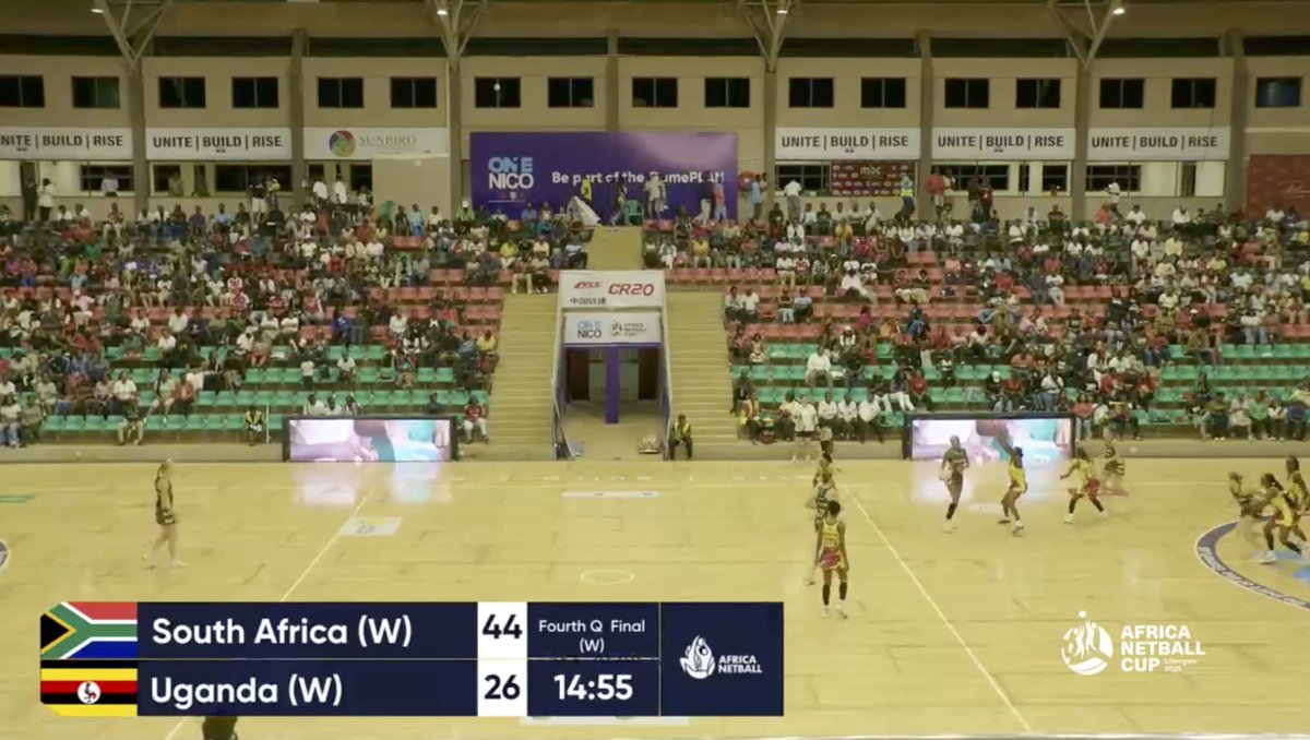 4th Quarter -  #SPARProteas #UgandaNetball #Uganda #WeAreAllIn #AfricaNetballCup #UniteBuildRise #AfricaNetballCup2025