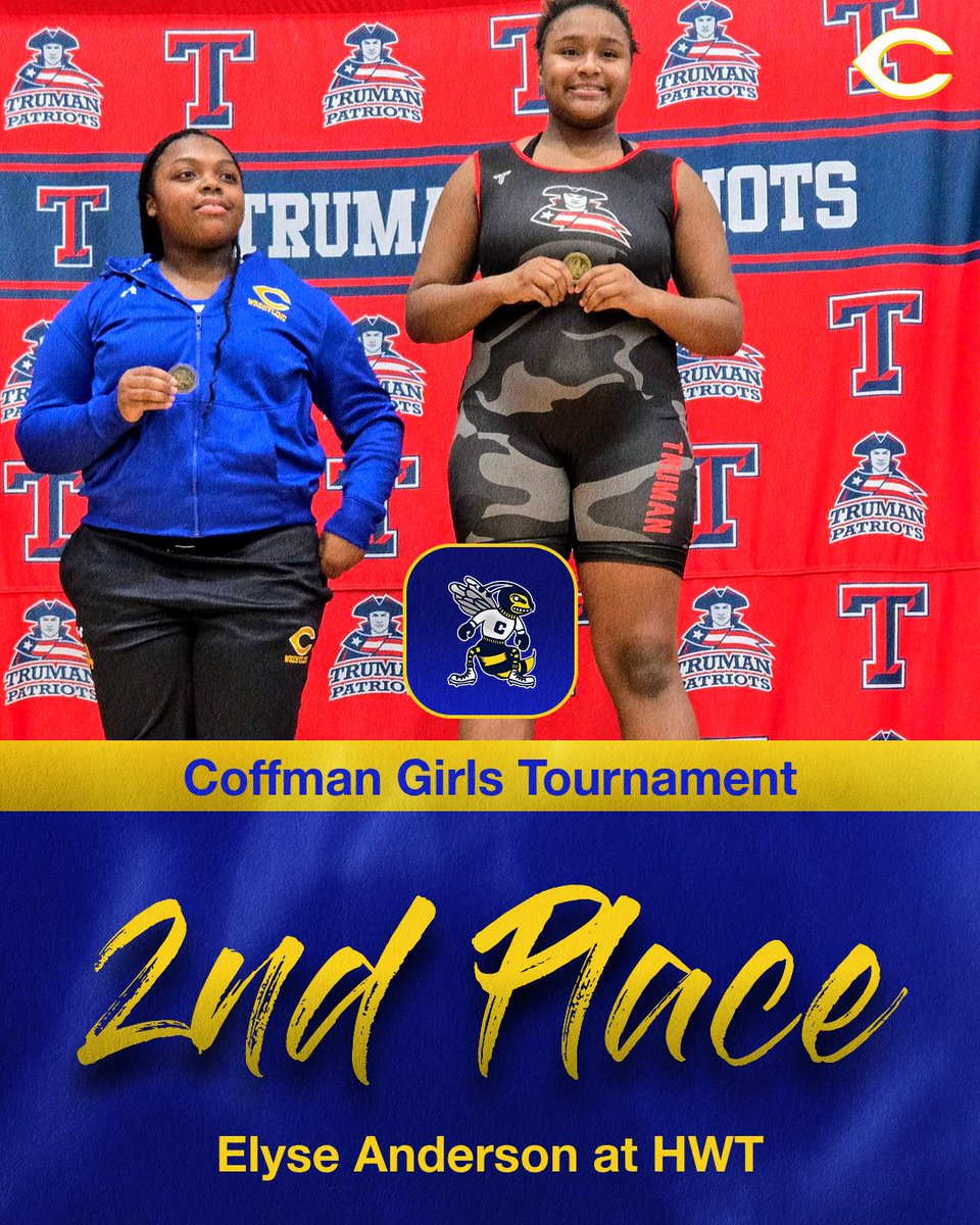 🌟 ELYSE ANDERSON

🥈 2nd Place – 235
Record: 5–5

Battled through the bracket and showed heart.
HIVE MIND toughness.
#yellowjacketpride <a href="/CHSAthletics58/">CHS Athletics</a> <a href="/CHSJACKETPRIDE/">KC Center Yellowjacket Football</a> <a href="/CenterHS/">Center High School</a> <a href="/missouriwrestle/">Missouri Wrestling</a>