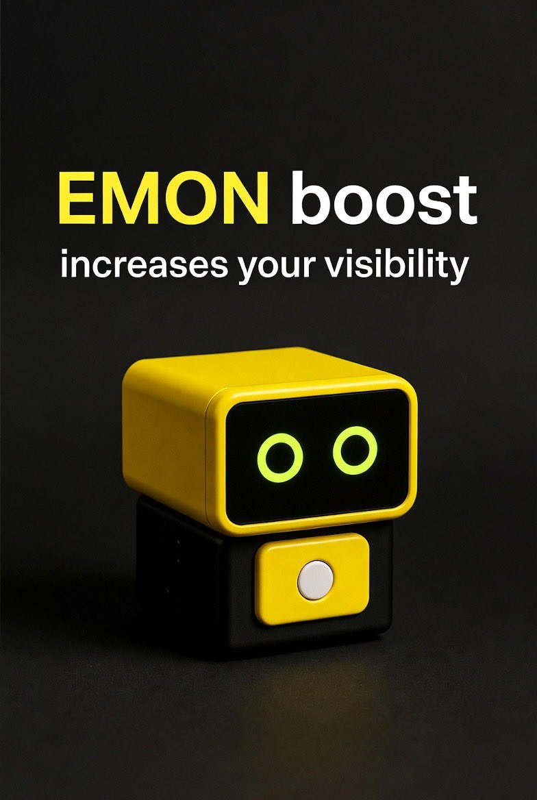 🚀 Buy a boost and grow your engagement! 💪
Click the link below to earn EMON and level up your reach! 🔗

BOOST ACTIVE👉 [emonboost.com/earn?boost_id=…]

#EmonBoost #EMON #Solana #Crypto #Altcoin #PlayToEarn #BoostYourReach
