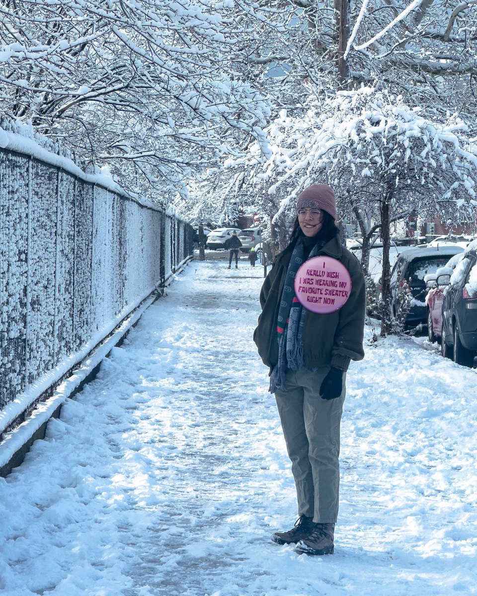 On a walk with the wife