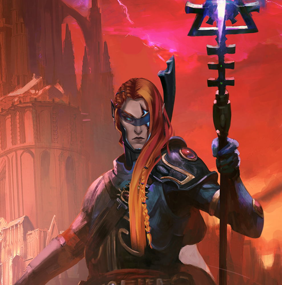 Having fun, while getting ready for perpetual handholding :)

#LaarthyrCairnareth #Laarthyr #DarkHeresy #Owlcatgames