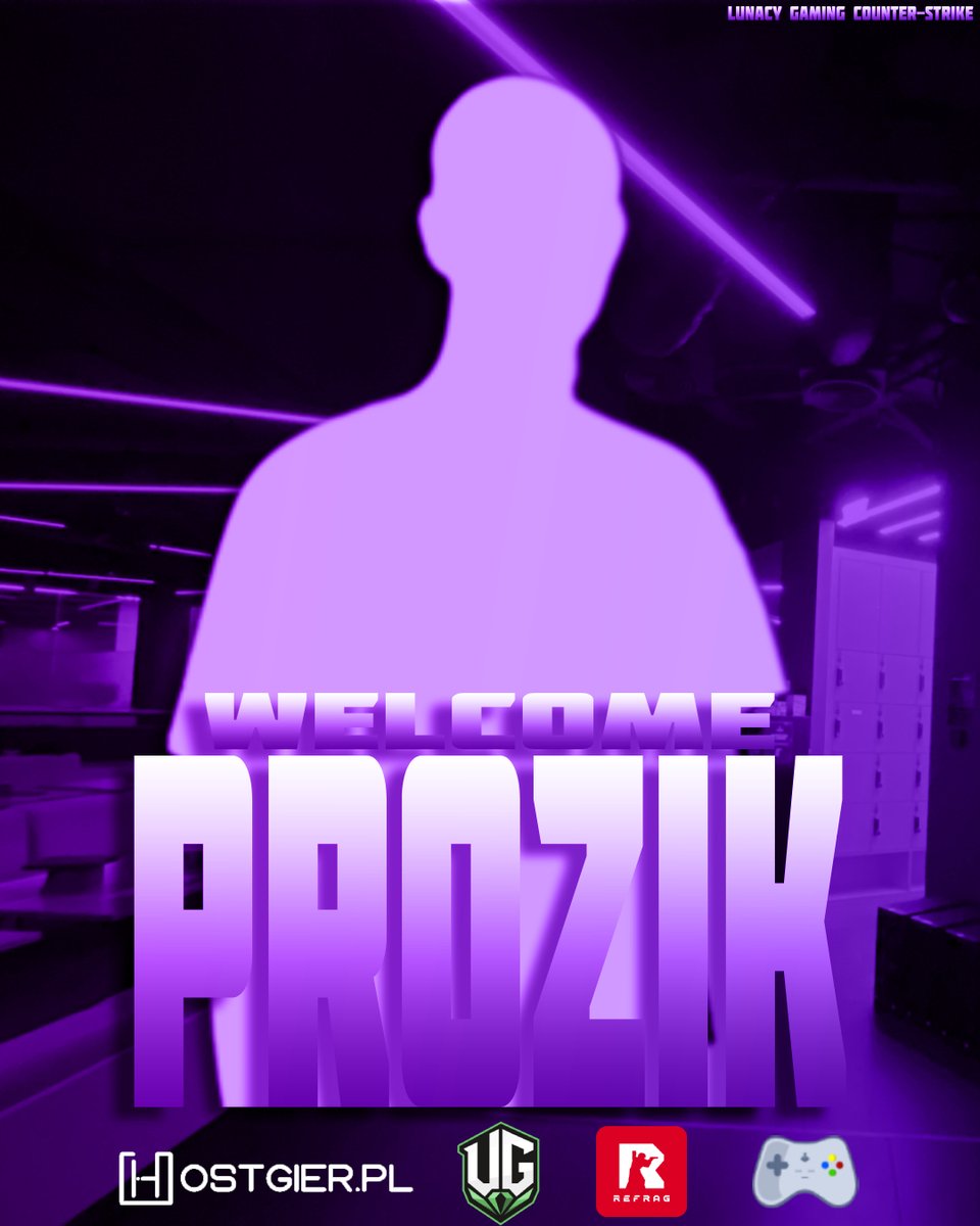 Czas na nowy rozdział w Lunacy Gaming.
Witamy <a href="/prozix1337/">Prozix1337</a> – nowego snajpera w składzie💪
Chcemy też podziękować Szejdiemu za jego niesamowity wkład i wszystkie chwile, które razem przeżyliśmy.