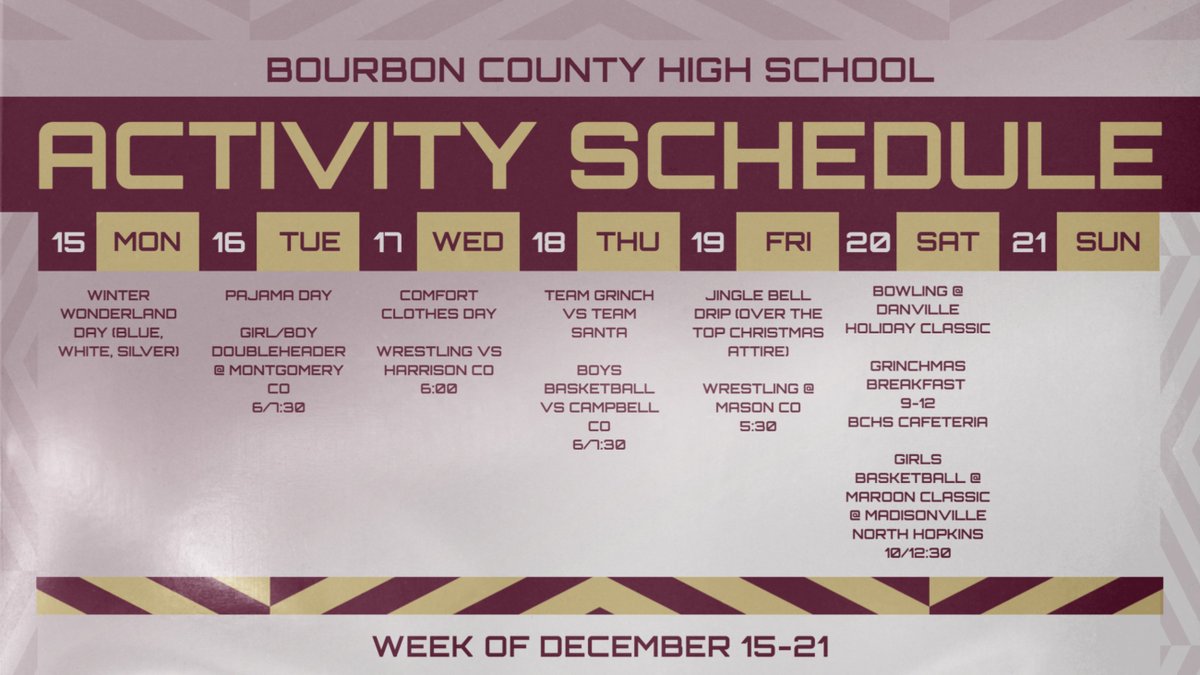 Bourbon County Athletics tweet media