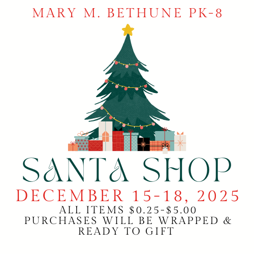 Are you ready to shop?!?!  The Santa Shop opens tomorrow, Monday, December 15th!