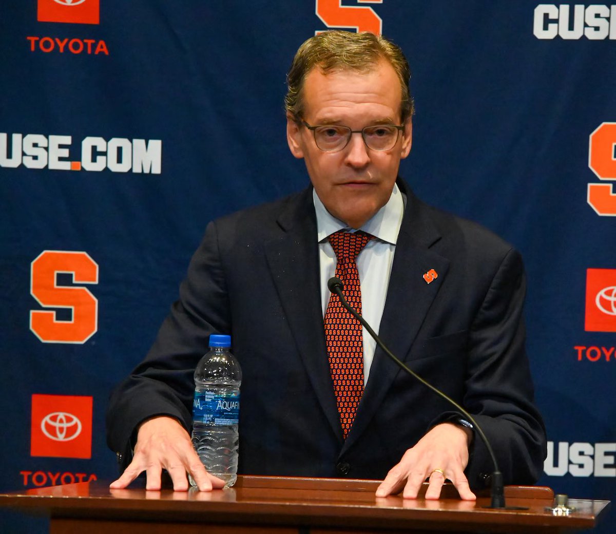 CuseSports44's tweet photo. Updated Records since John Wildhack was hired as Athletic Director at Syracuse:

Football: 55-68 (44% winning percentage)

Men’s Basketball: 171-134 (56% winning percentage)

Syracuse men’s basketball hasn’t made the NCAA Tournament since 2021. https://t.co/TKeZPcckMZ