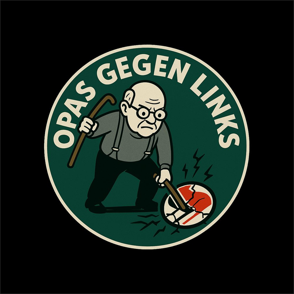 MarlaSvenjaL's tweet photo. Opa gegen Links.
Keine App, kein Förderantrag – nur gesunder Menschenverstand. https://t.co/fwBmhLy3rw