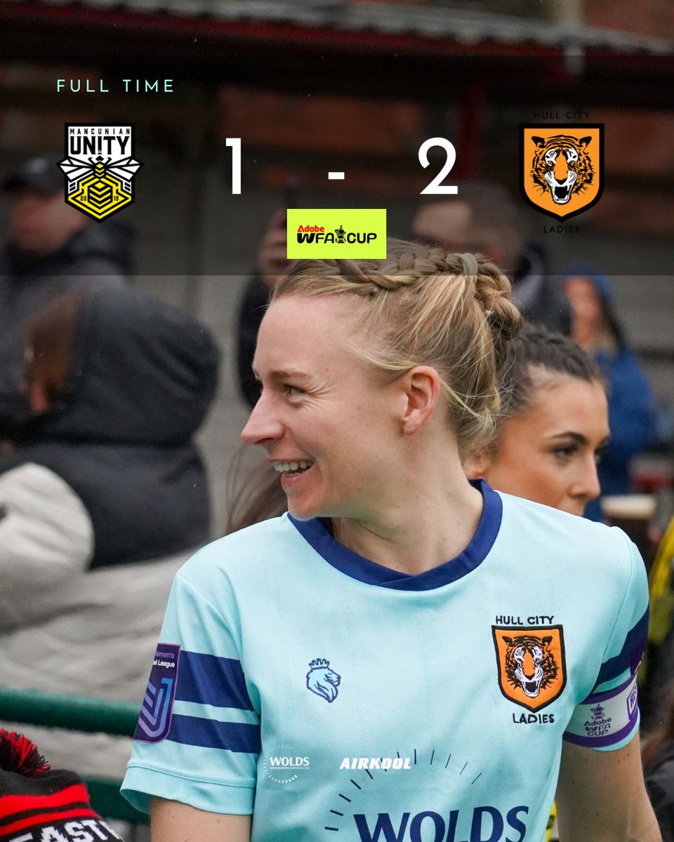History made 

A sweaty, nervy and frantic end to a game. But Hull City Ladies are in to the 4th round of the Adobe Women’s FA Cup