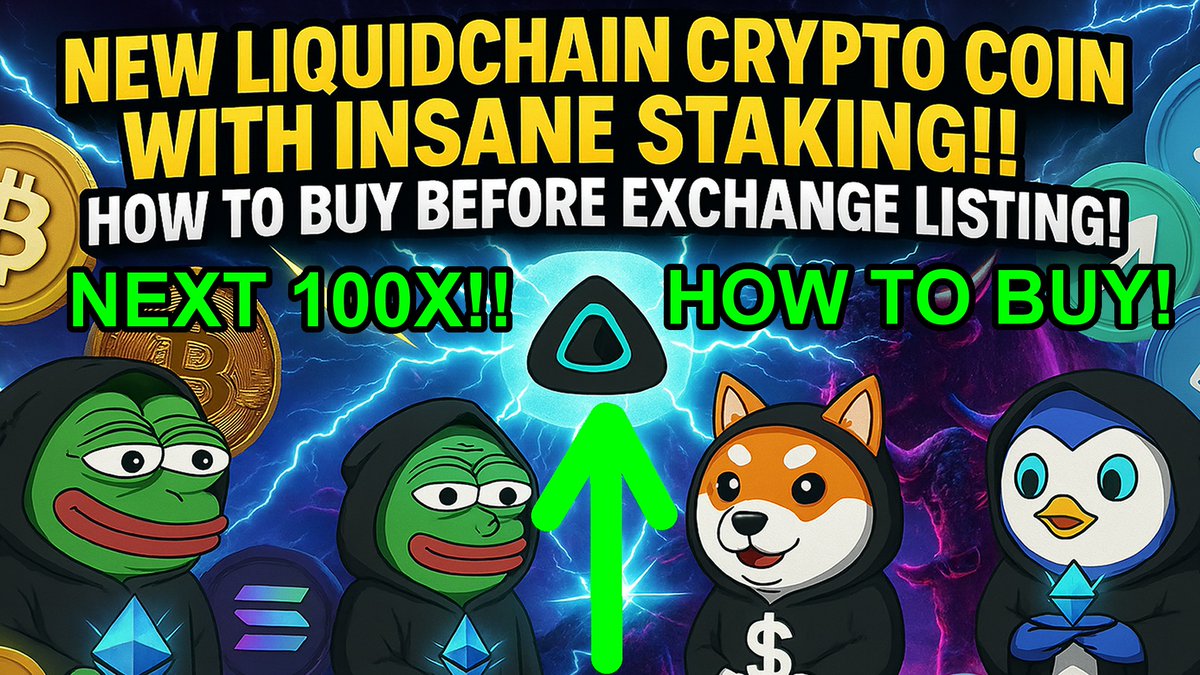A_D_Crypto's tweet photo. LiquidChain New Hyped Crypto Coin! Best To Buy Now Before 1000X Exchange Listing PUMP?
👉 https://t.co/et1mD5Gk4L
@getliquidchain
#liquidchain #liquidStaking #liquid #staking #PassiveIncome #Crypto #hyper #hyperliquid #BitcoinHyper #Bitcoin #alessandrodecrypto #news #presale #yt https://t.co/KbI186u0N6