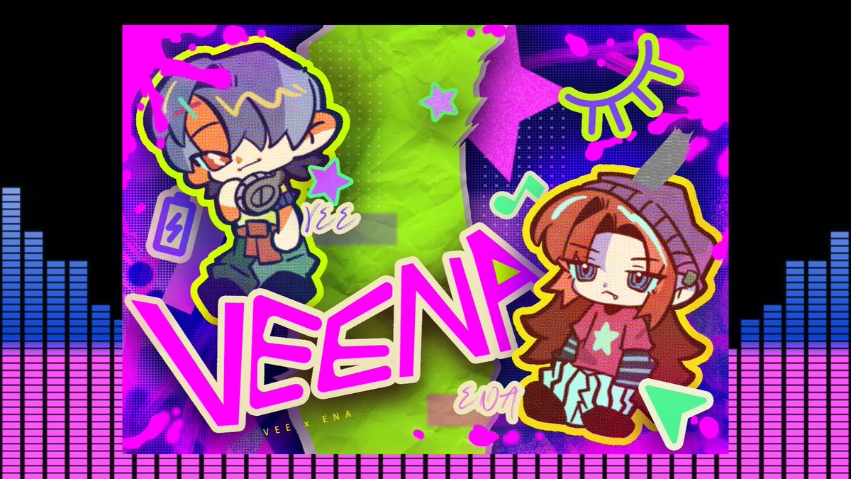 veenaofficialjp's tweet image. 🎧音源アップ🎧

#VESPERBELL に楽曲提供とプロデュースをした #ステつよ OP『一閃』を00年代UKロック風にセルフカバーしてみました⚔️

youtu.be/6OVis53BcyQ

作詞・作曲：VEENA
アレンジ・演奏 ：VEE
歌唱：ENA

#Issen #アニソン #一閃