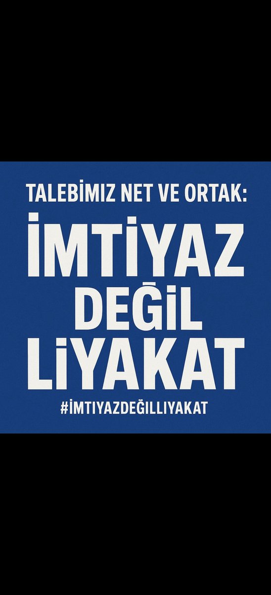 onar_gurkan's tweet photo. Beklentimiz açık ve nettir. #imtiyazdeğilliyakat https://t.co/AfoVX4YbOi